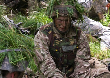 Sandhurst, West Point cadets train together at JMTC