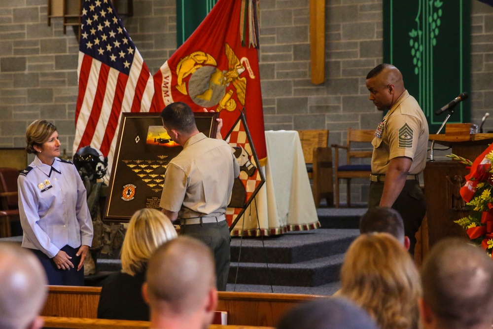 Family, friends honor memory of dedicated Marine, valued friend
