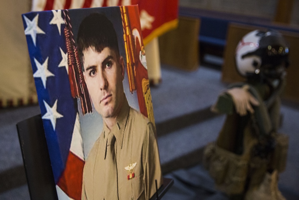Family, friends honor memory of dedicated Marine, valued friend
