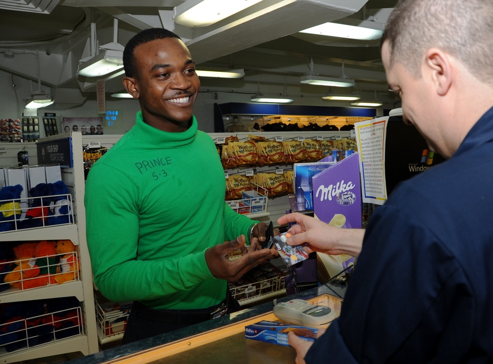 USS George H.W. Bush flight operations