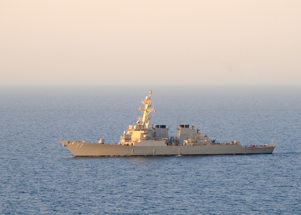 USS O'Kane patrols Persian Gulf