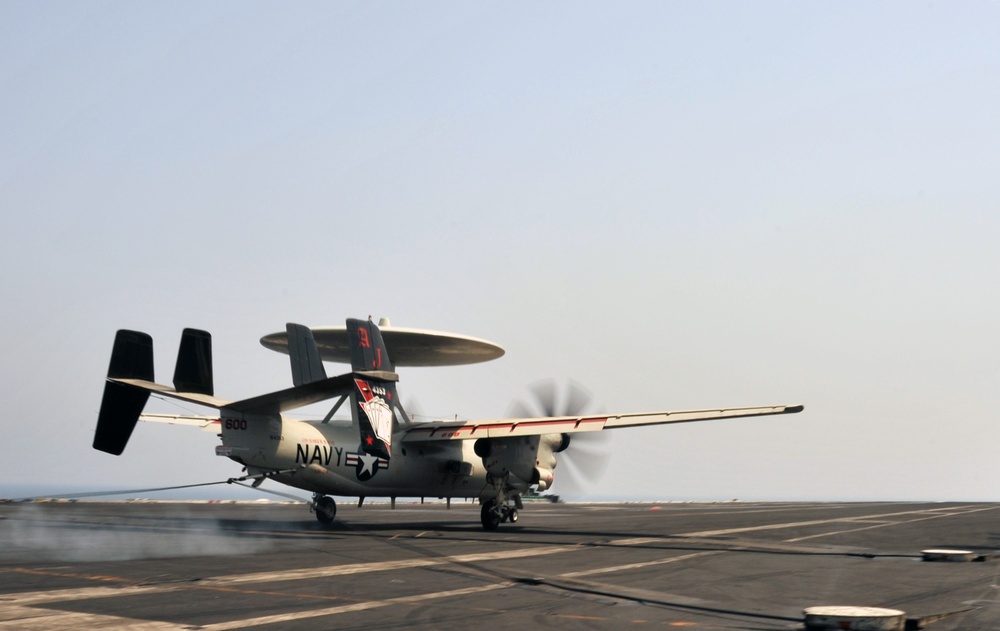 USS George H.W. Bush flight operations
