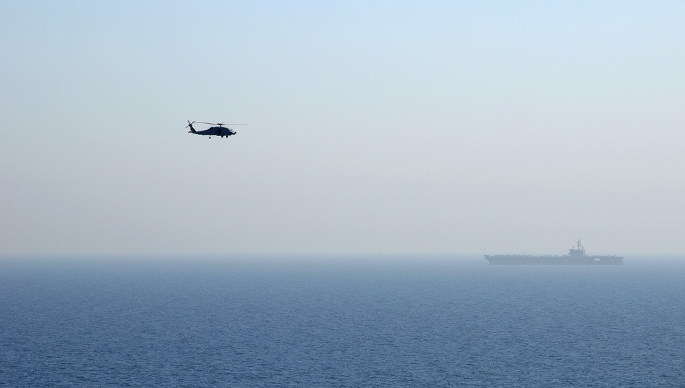 USS George H.W. Bush flight operations