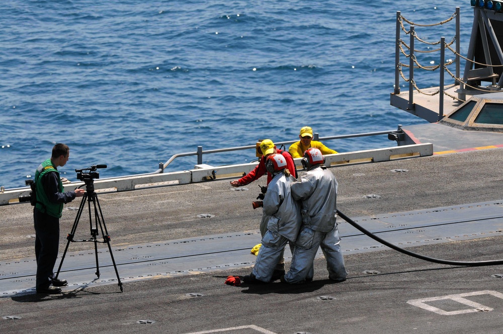 USS George H.W. Bush operations