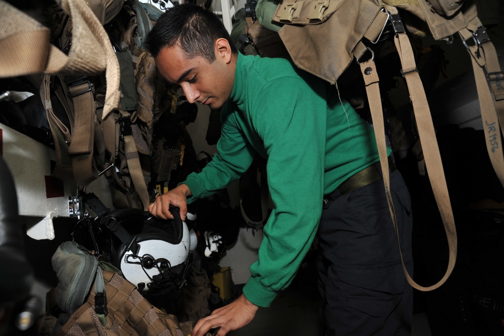 USS George H.W. Bush flight operations