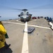 USS Arleigh Burke flightdeck operations