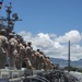 USS Peleliu leaves port