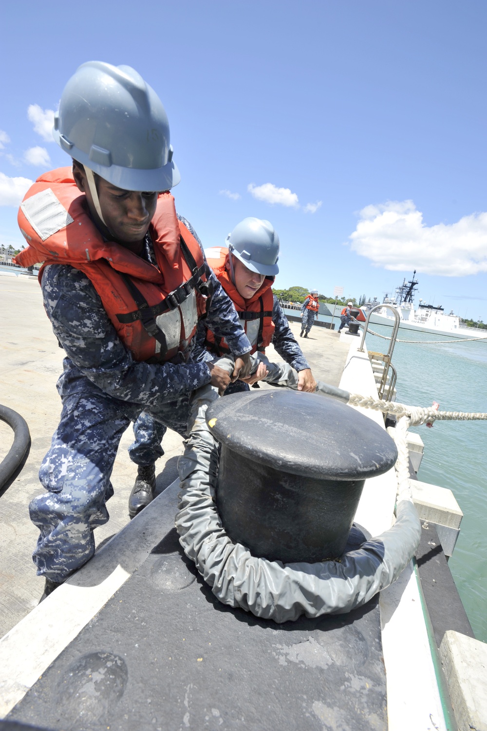 Ships depart, sea phase Rim of the Pacific (RIMPAC) Exercise 2014