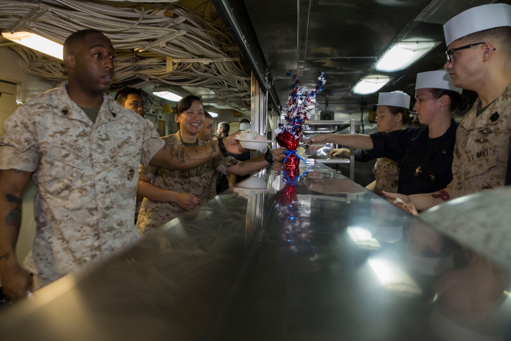 Mesa Verde Marines and Sailors enjoy ice cream social