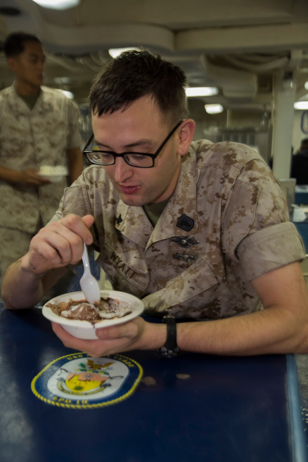 Mesa Verde Marines and Sailors enjoy ice cream social