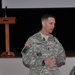 FORSCOM Command Sgt. Maj. Christopher Greca speaks to 7th Transportation Brigade (Expeditionary)