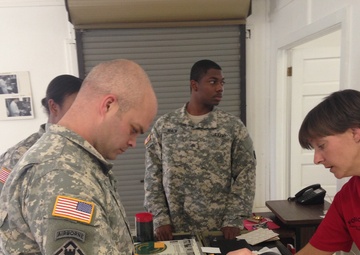 959th Quartermasters train in Virginia