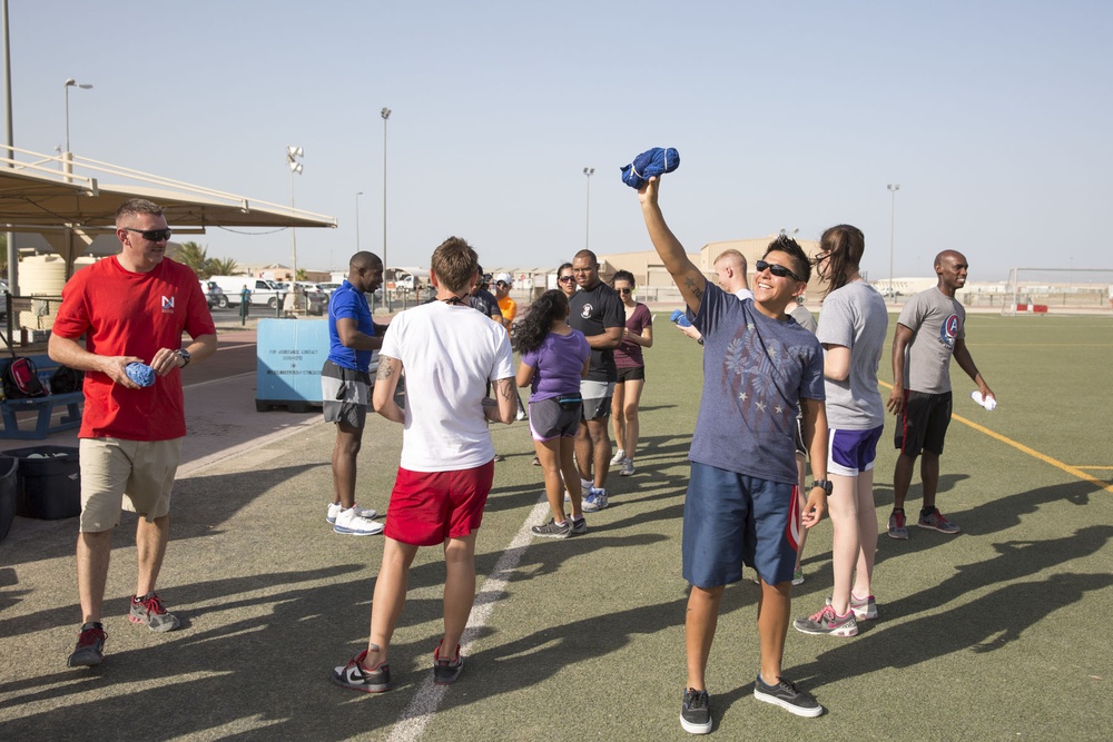 Celebrating the 4th in Kuwait