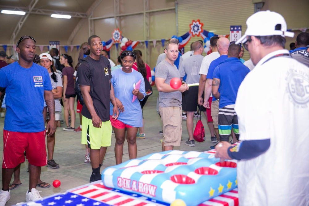 Celebrating the 4th in Kuwait