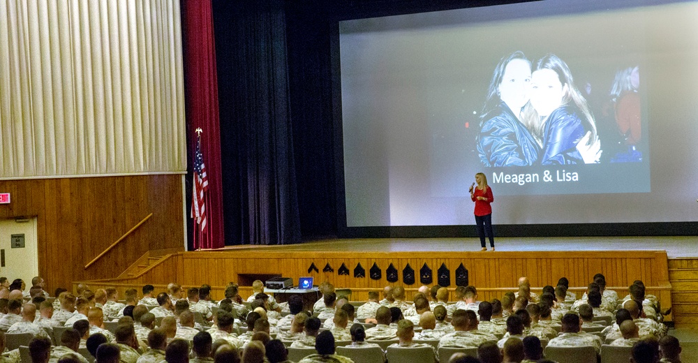 Mother shares tale of loss, inspires Marines