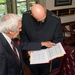 WWII veteran Sgt. Don Carter meets with US Army Chief of Staff Gen. Ray Odierno