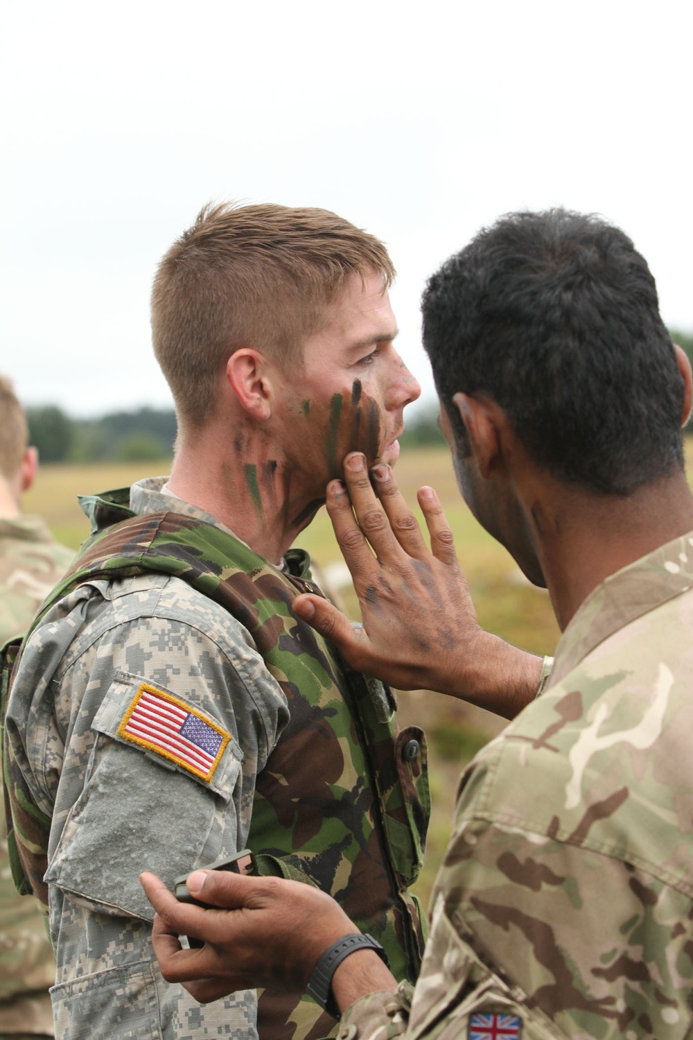 Royal Military Academy Sandhurst and West Point cadets train together at US Army's 7th Army Joint Multinational Command at Grafenwoehr Training Area