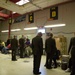 Marine recruits fitted for uniforms on Parris Island