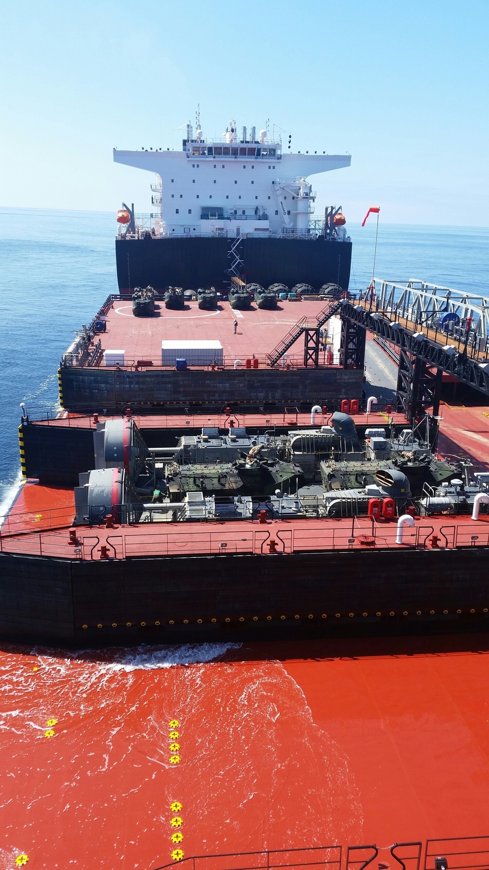 Mobile Landing Platform ship USNS Montford Point (MLP-1), RIMPAC 2014