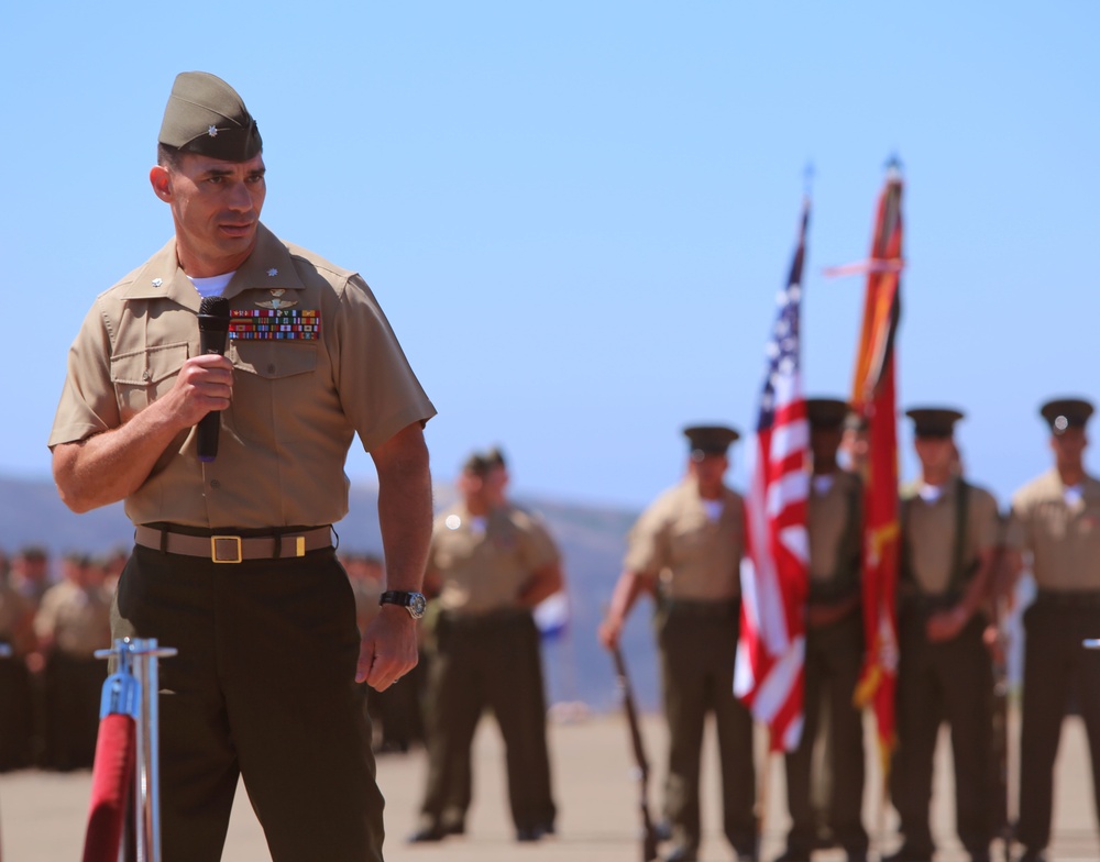 2nd Battalion, 5th Marines change of command