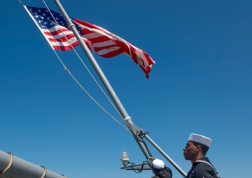 USS Mount Whitney participates in Belgian Navy Days