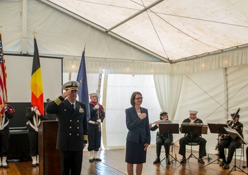 USS Mount Whitney participates in Belgian Navy Days