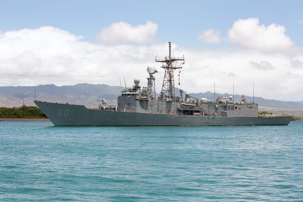 Ships depart: Sea phase of Rim of the Pacific (RIMPAC) Exercise 2014
