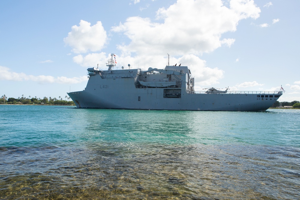 Ships depart: Sea phase of Rim of the Pacific (RIMPAC) Exercise 2014