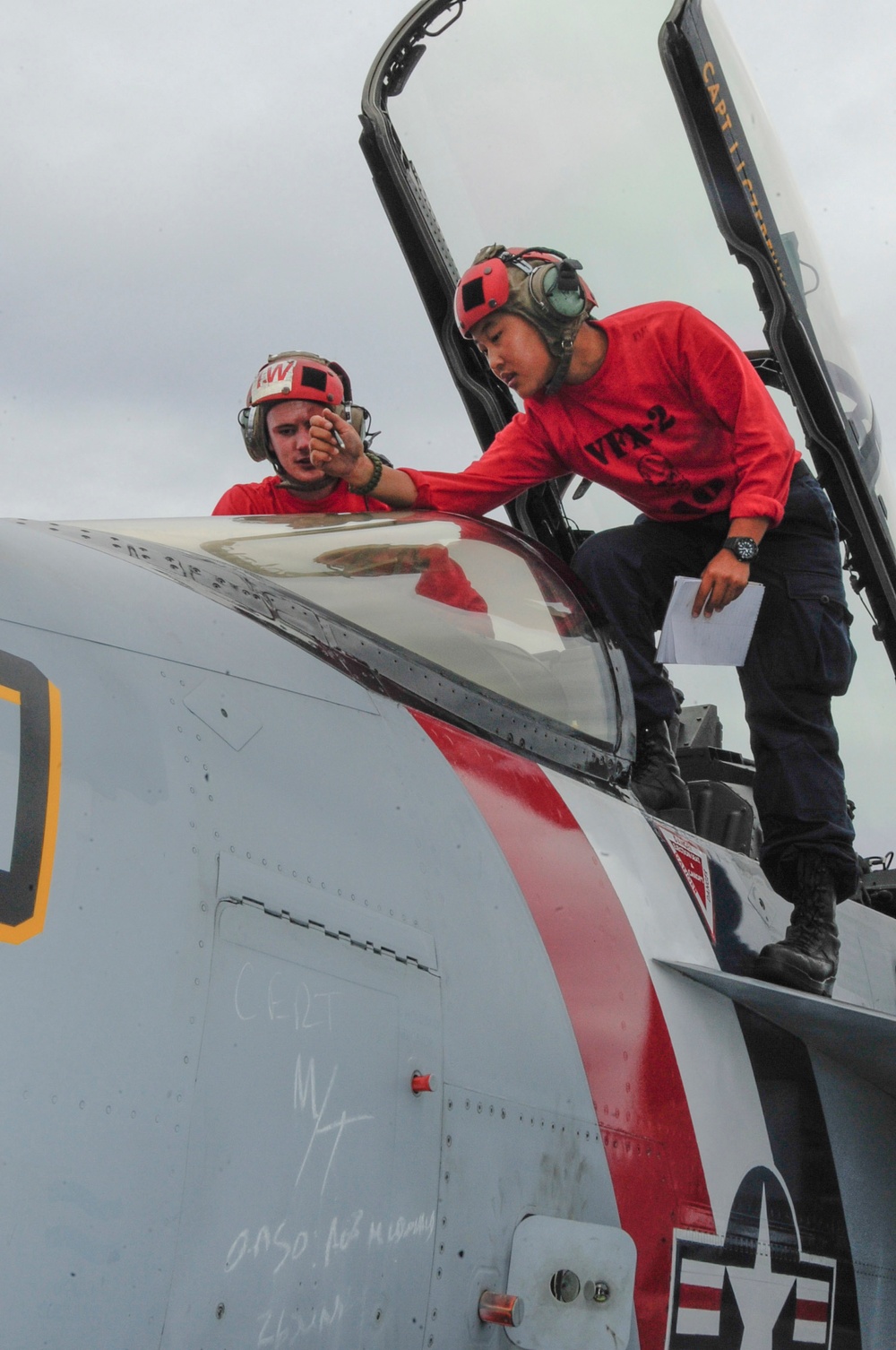 USS Ronald Reagan flight deck operations