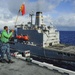 USS Ronald Reagan flight deck operations