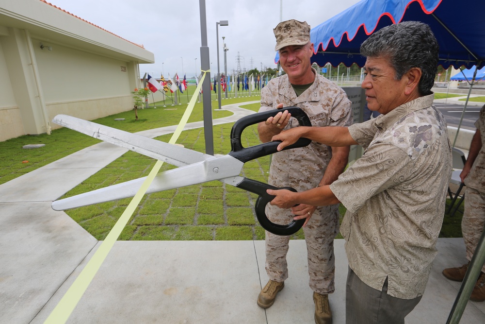 New entrance, visitor center open at Camp Schwab