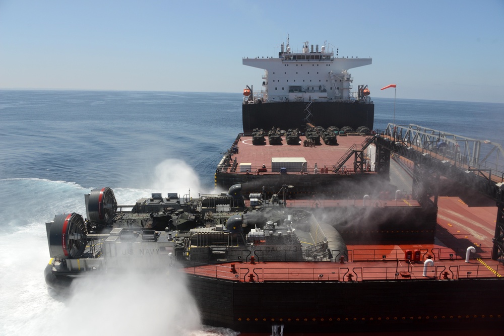 Mobile Landing Platform ship USNS Montford Point (MLP-1), RIMPAC 2014