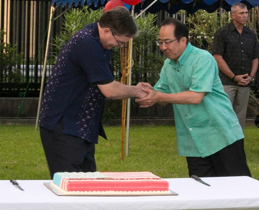 Okinawa, US unite in celebration of Independence Day