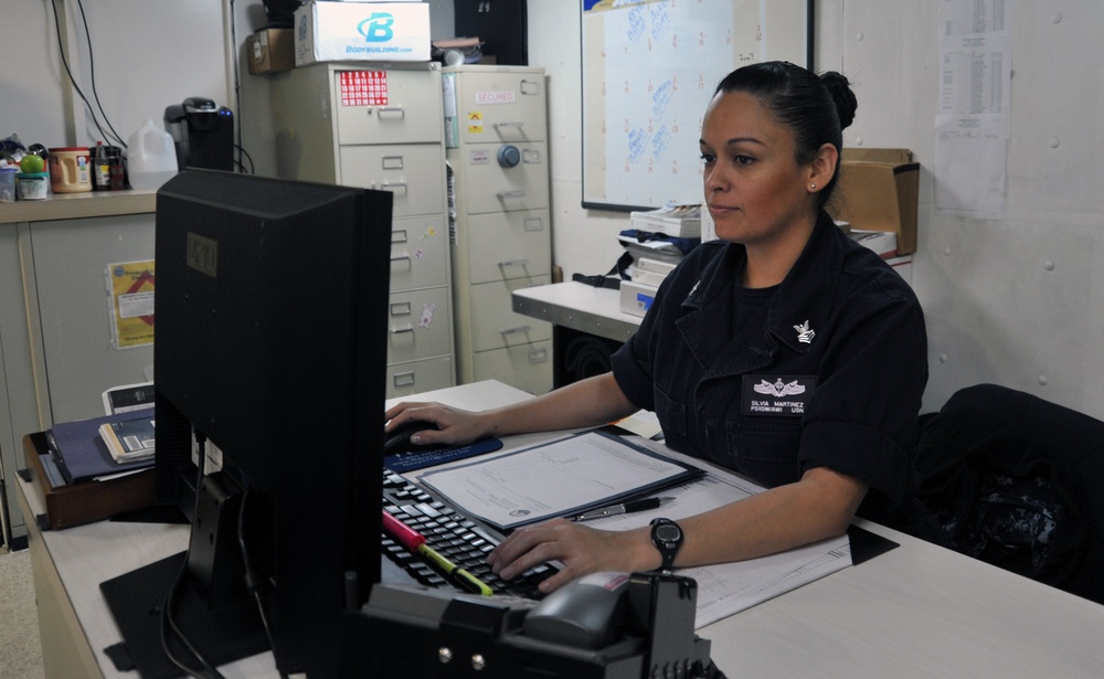 USS George H.W. Bush operations