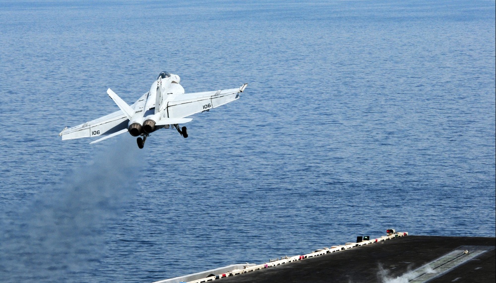 USS George H.W. Bush operations