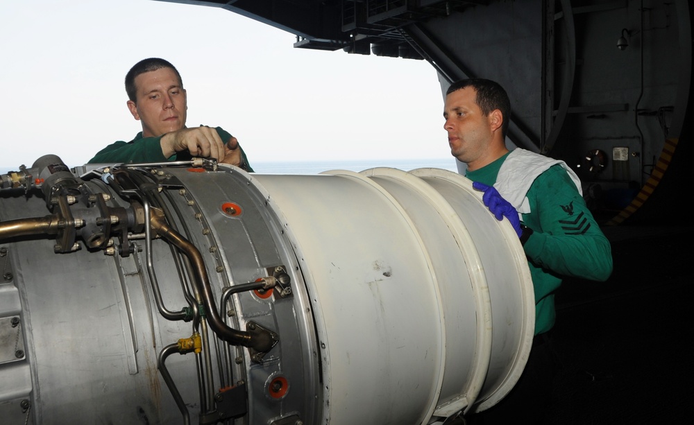 USS George H.W. Bush operations