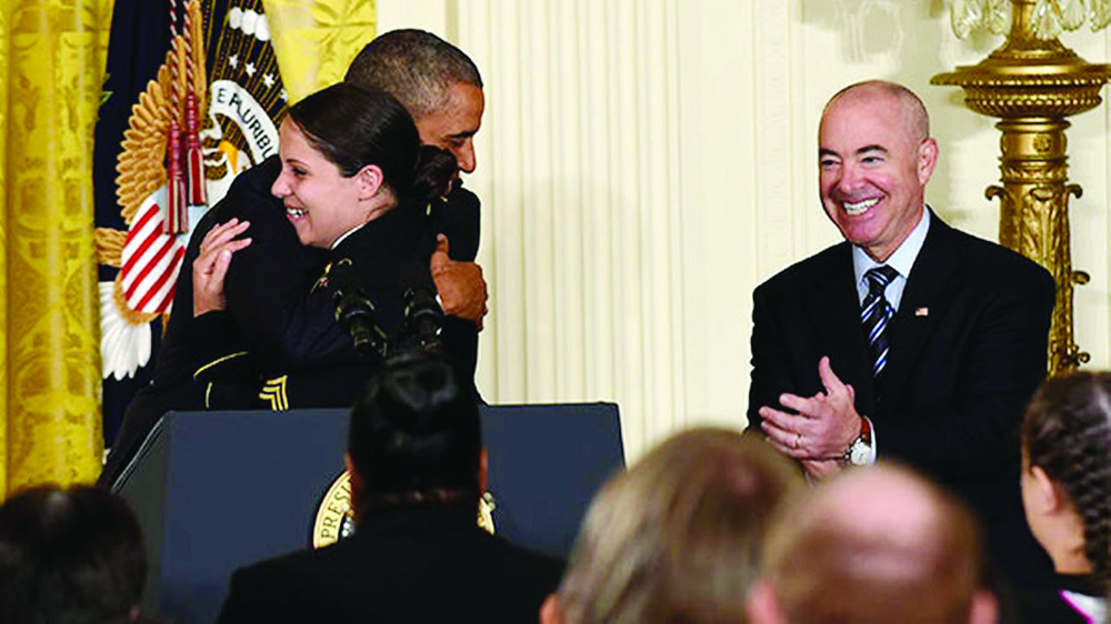 Kenner NCO becomes US citizen at White House ceremony