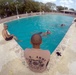 Engineer Dive Detachment in pool