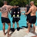 Engineer Dive Detachment in Pool