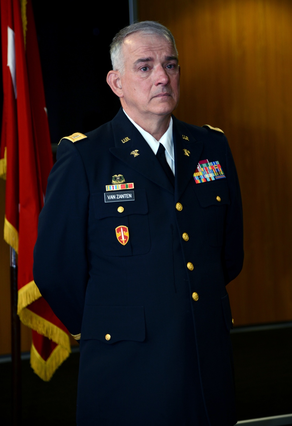 Chief Warrant Officer 5 Jack Van Zanten retires