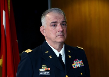 Chief Warrant Officer 5 Jack Van Zanten retires