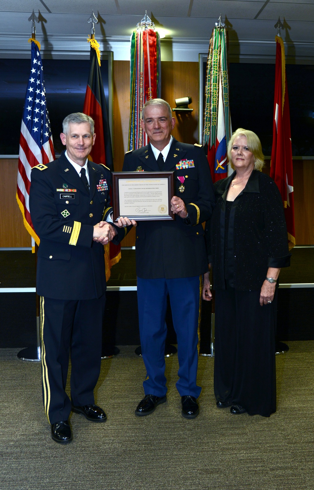 Chief Warrant Officer 5 Jack Van Zanten retires