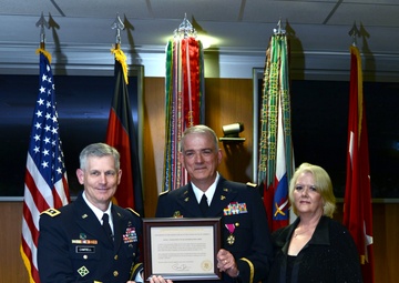 Chief Warrant Officer 5 Jack Van Zanten retires