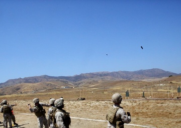 Marines conduct less than lethal training in preparation for South America transit