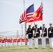 Marine Corps Color Guard and Silent Drill Team aboard MCLB, Barstow