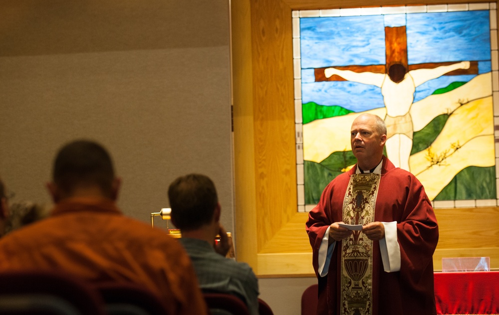 Eielson chaplain assists sister service chapel