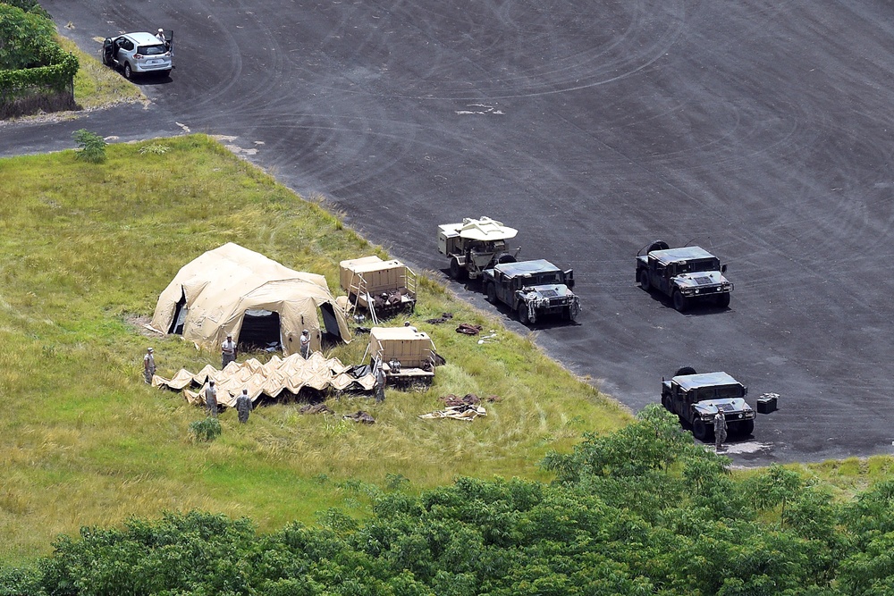 192nd Brigade Support Battalion convoy training