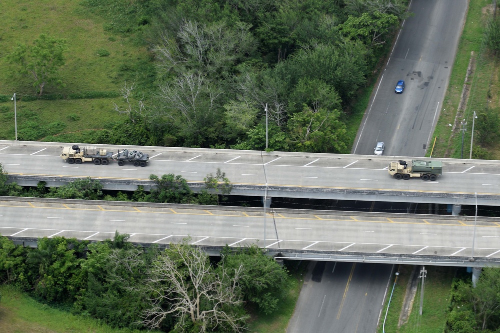 192nd Brigade Support Battalion convoy training