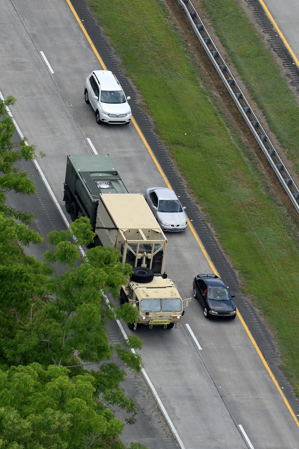 192nd Brigade Support Battalion convoy training