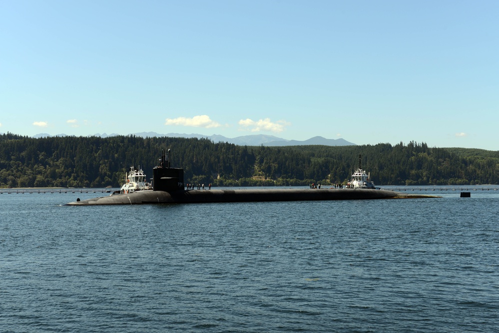 USS Alabama returns home to Naval Base Kitsap-Bangor